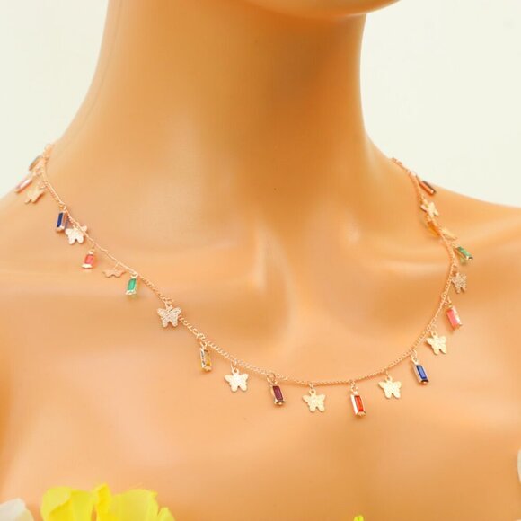 Minimalist Necklace, Sleek & Modern Design, Women’s Fashion, YC110357-N - Picture 8 of 10